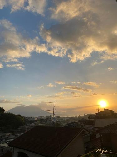 空を照らす朝日2023:10:17